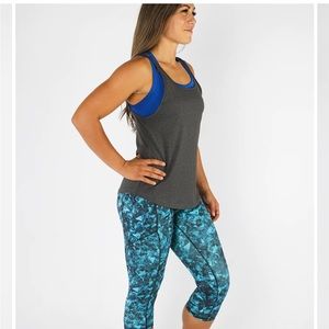 Kiava Switchback Tank, charcoal gray, size medium